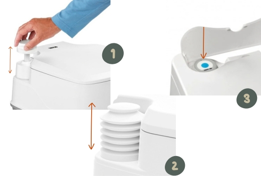 Operating the Porta Potti pump